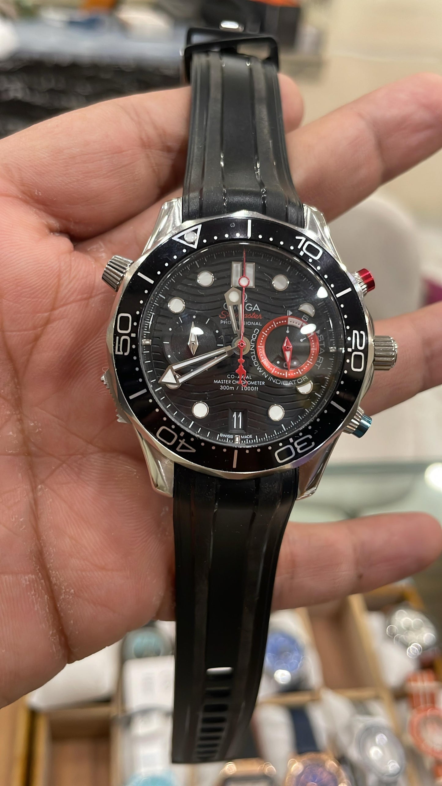 Seamaster Chrono Lock