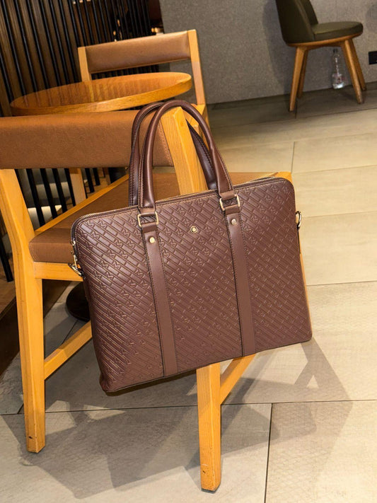 Premium Leather Laptop Bag