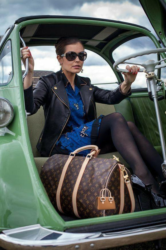 Premium Leather Duffle Bag