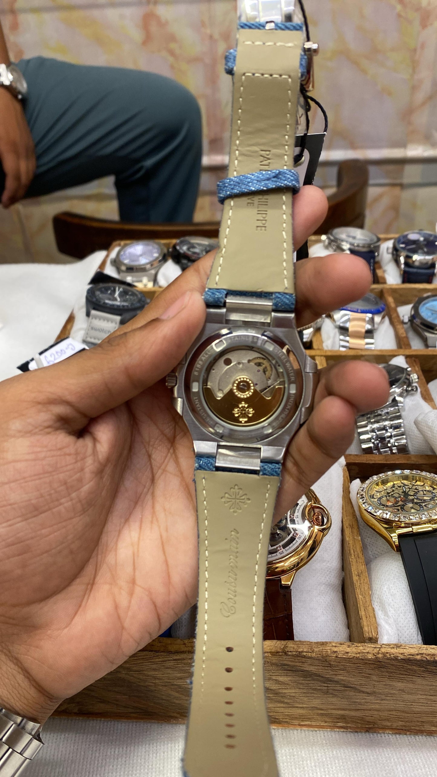 Denim Belt Edition  Automatic Watch