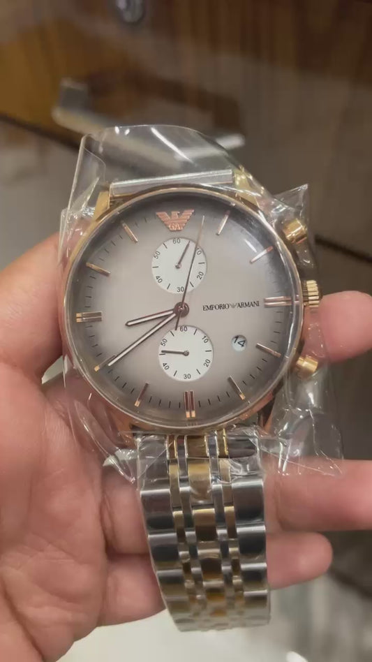 Men watch