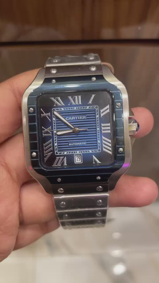 Men watch