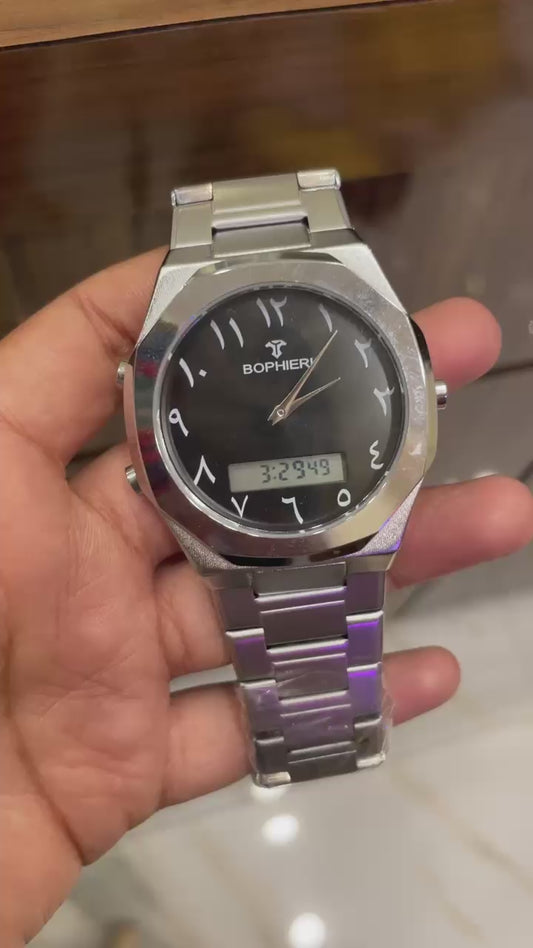 Men watch