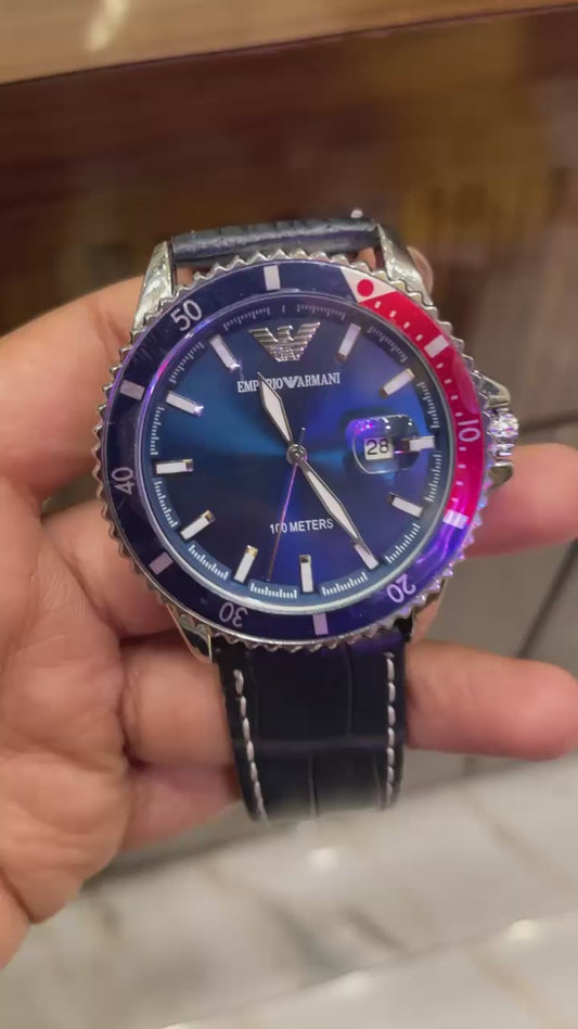 Men watch