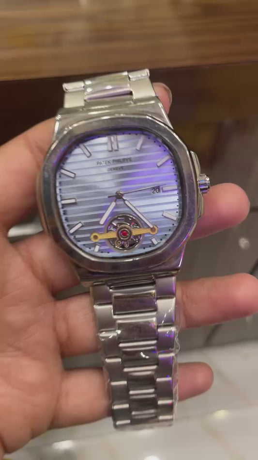 Men watch