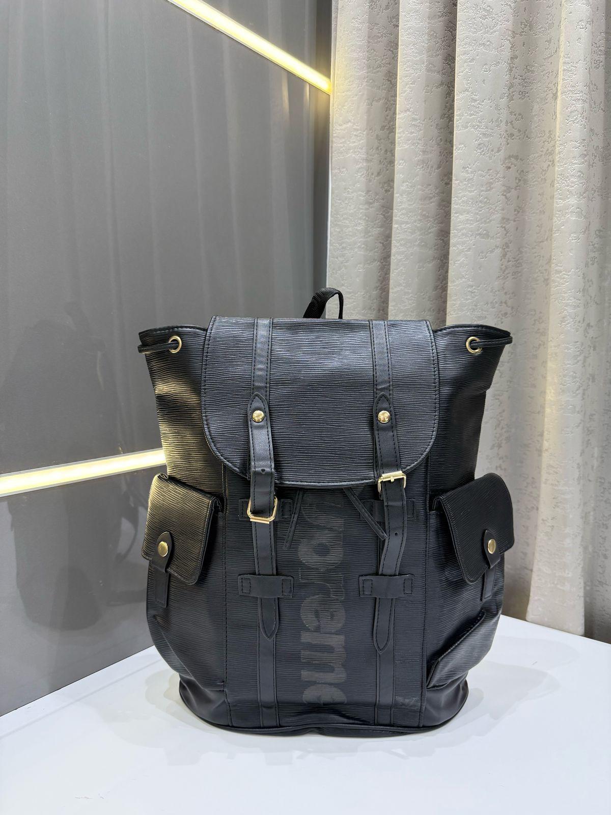Premium Leather Backpack