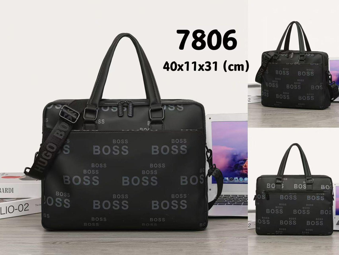 Premium Leather Laptop Bag 