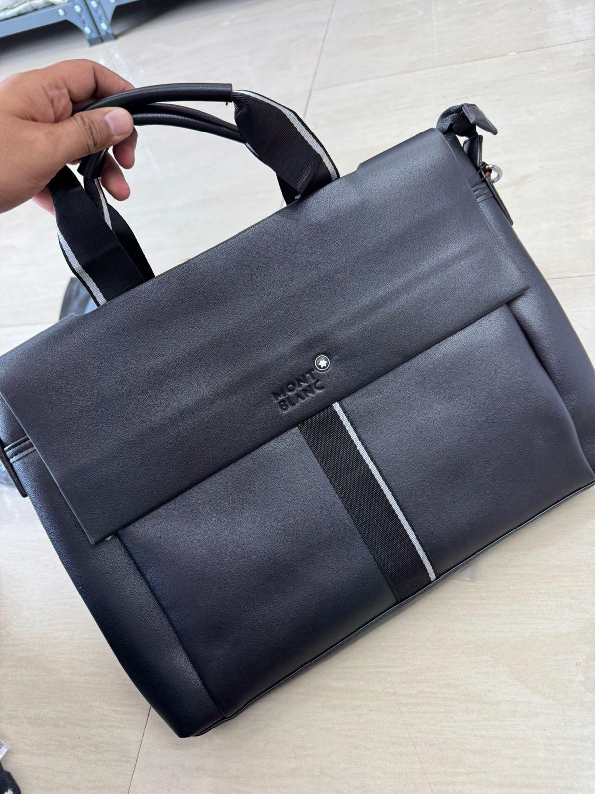 Premium Leather Laptop Bag 