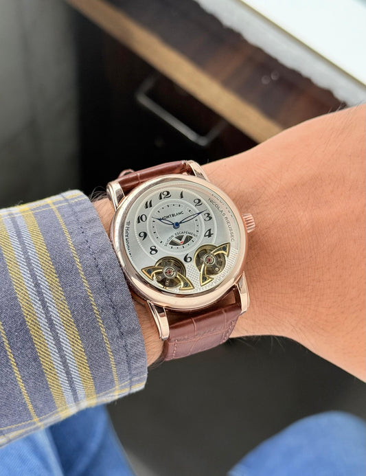 Open Heart Mechnical Watch